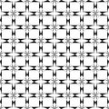 Black pattern on white seamless background.